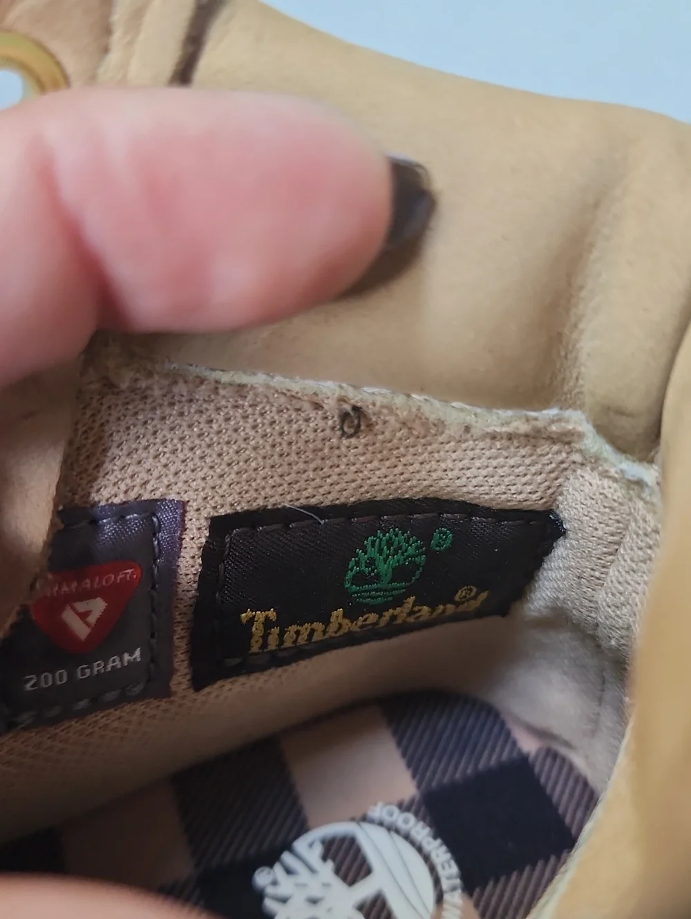 Timberland Kids Wheat/Tan Leather Lace-Up Boots
